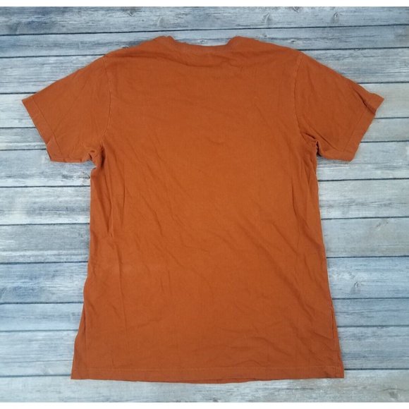 Patagonia California T-shirt Mens Size Medium Rust Orange Short Sleeve Slim Fit - Picture 10 of 11